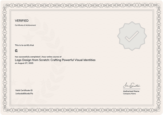 Certificate preview